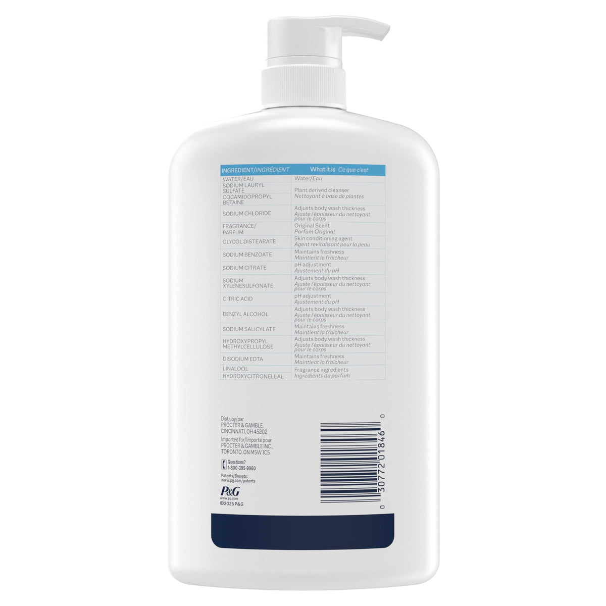Ivory Body Wash Designed for the Whole Family, Original Scent, 35 fl oz
