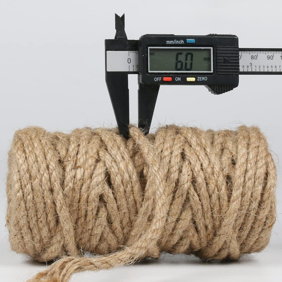 PerkHomy Natural Jute Twine 600 Feet Long Twine String for Crafts Gift Wrapping Packing Gardening Crochet Knitting Macrame Decor (Brown 2mm * 600feet)