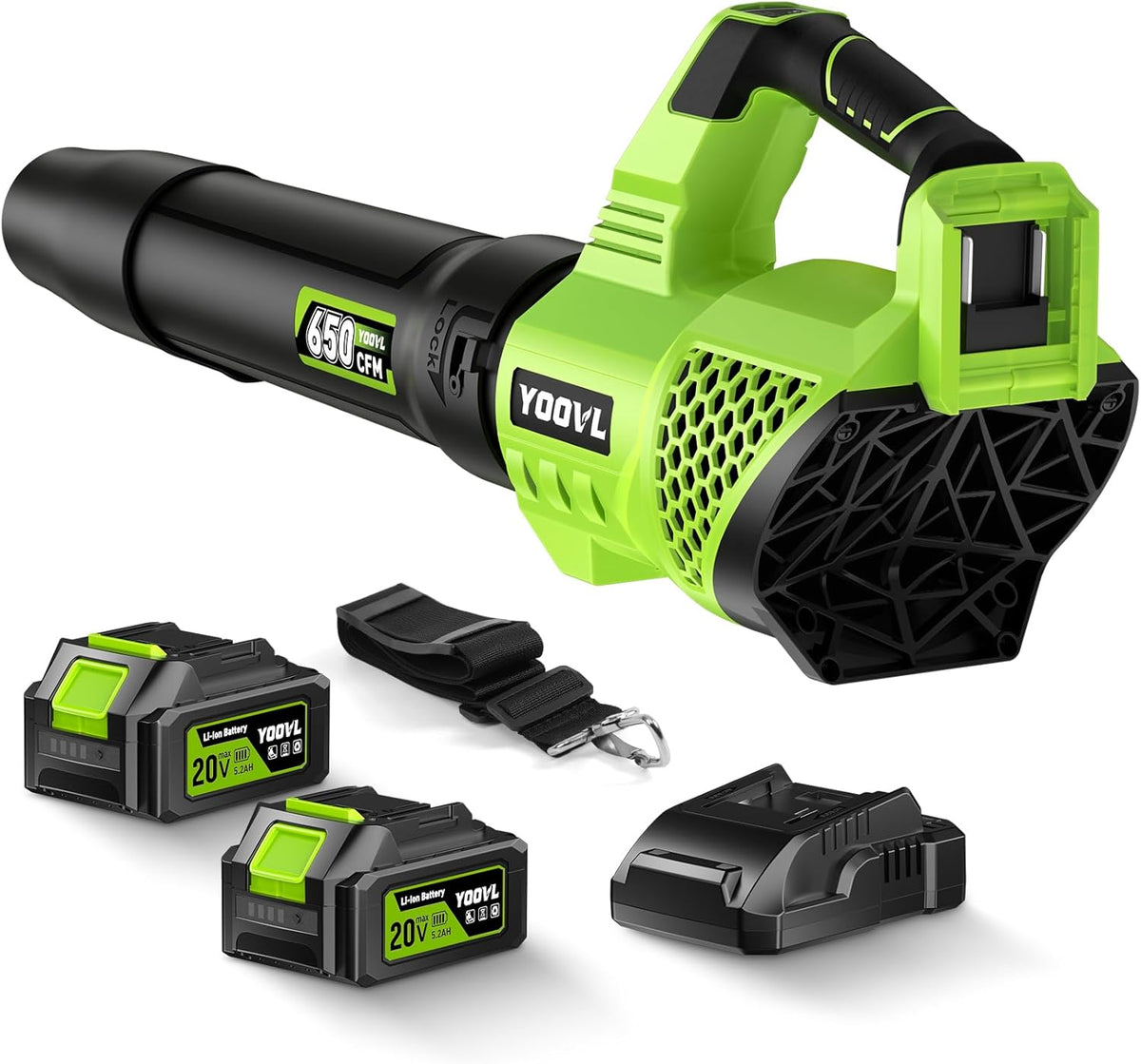 Leaf Blower Cordless, 650CFM Electric Leaf Blowers with 2 x 5.2Ah Batteries and Charger, 3 Speed Modes, 1 x Adjustable Shoulder Strap, Powerful Snow Blowers for Lawn Care, Patio, Dust, Blowing Leaves Father Jim Norris notebooks