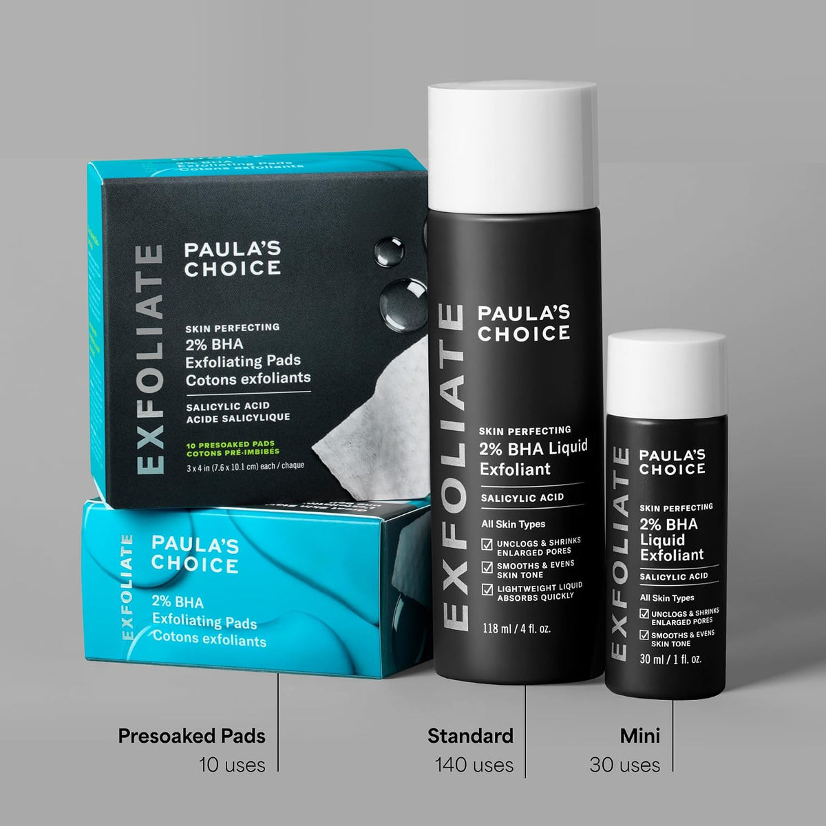 Paula's Choice SKIN PERFECTING 2% BHA Liquid Leave-On Exfoliant Father Jim Norris notebooks