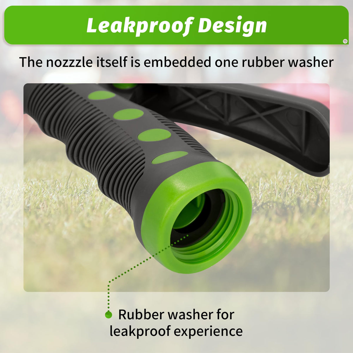 AUTOMAN Garden Hose Nozzle, Water Hose Sprayer Nozzle with 7 Adjustable Watering Patterns, Slip Resistant for Watering Plants, Lawn& Garden, Washing Cars, Cleaning, Showering Pets & Outdoor Fun. Father Jim Norris notebooks