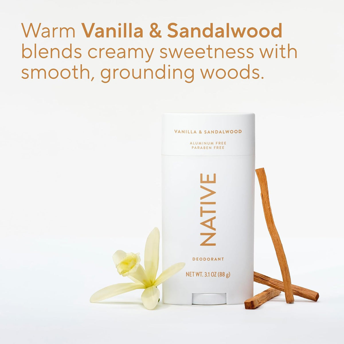 Native Aluminum-Free Deodorant for Women & Men, Cashmere & Rain, 3.1oz Father Jim Norris notebooks