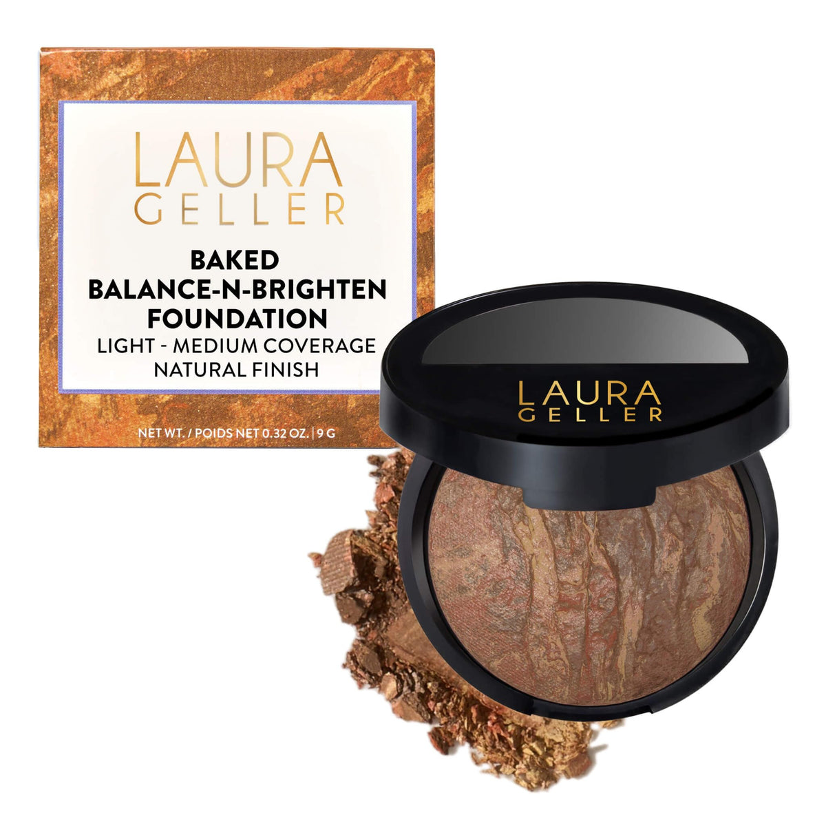LAURA GELLER Baked Balance-n-Brighten Powder Foundation – Light Father Jim Norris notebooks