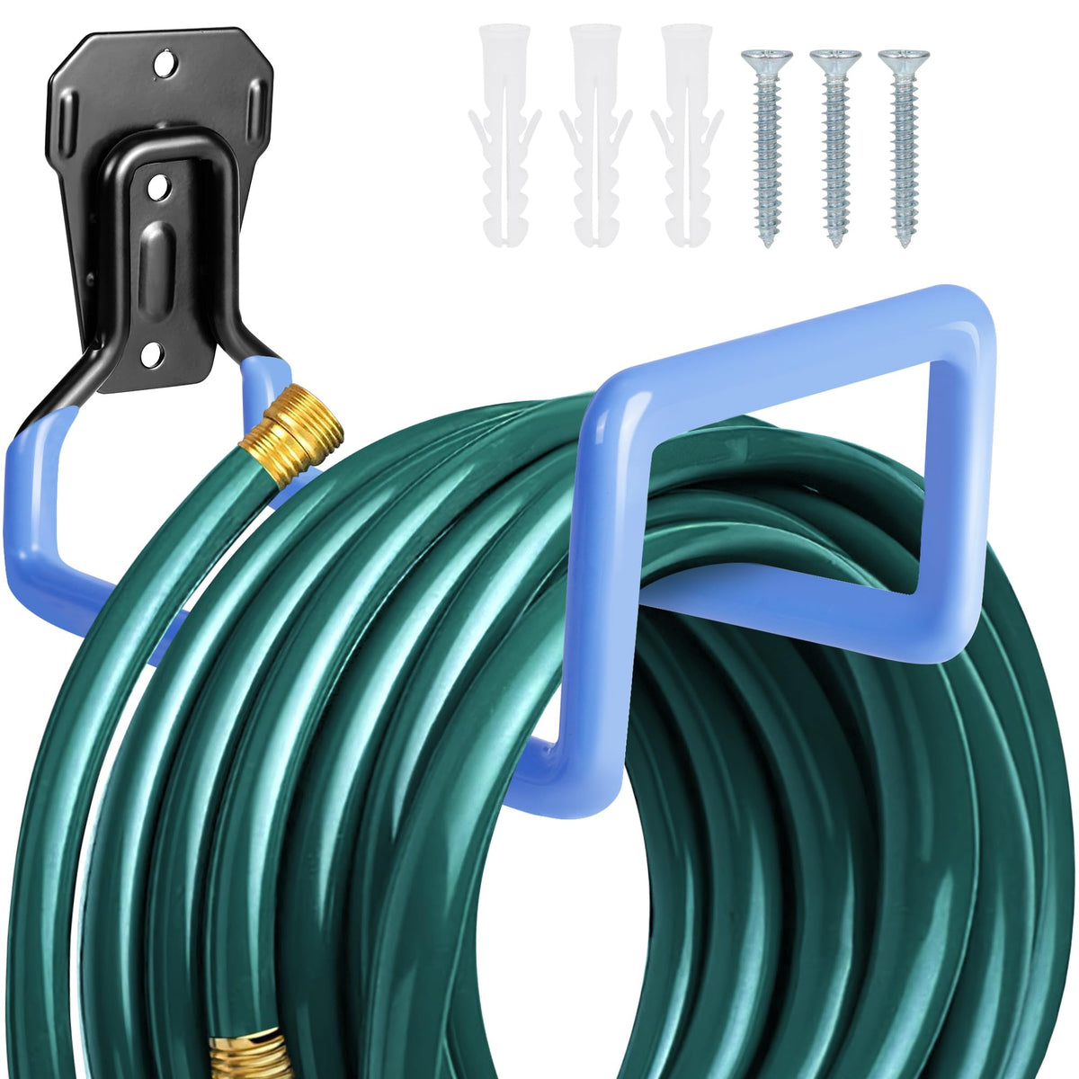 PeoMev Hose Holder Wall Mount Metal Hose Hook Garden Hose Rack Father Jim Norris notebooks