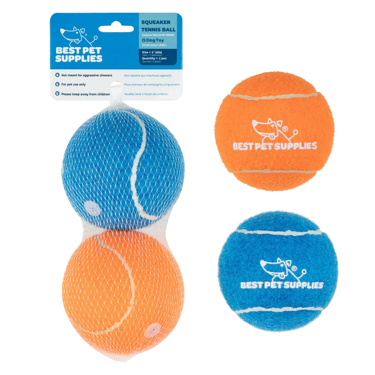 Best Pet Supplies Interactive Squeaky Dog Toy - Crinkle Duck, Blue Father Jim Norris notebooks