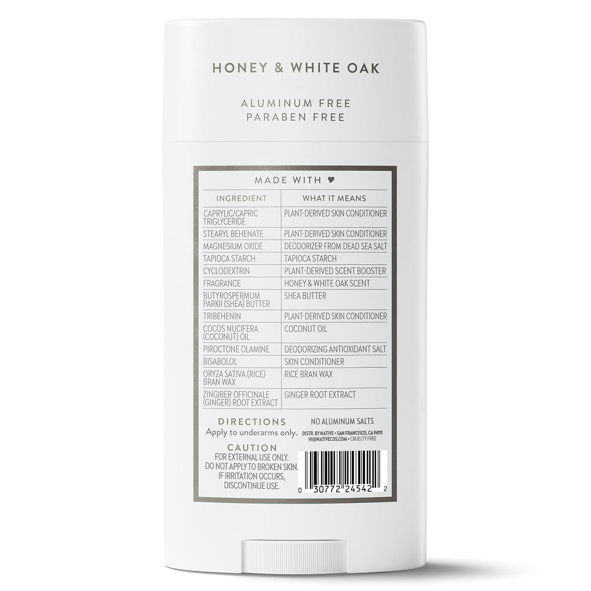 Native Aluminum-Free Deodorant for Women & Men, Cashmere & Rain, 3.1oz Father Jim Norris notebooks