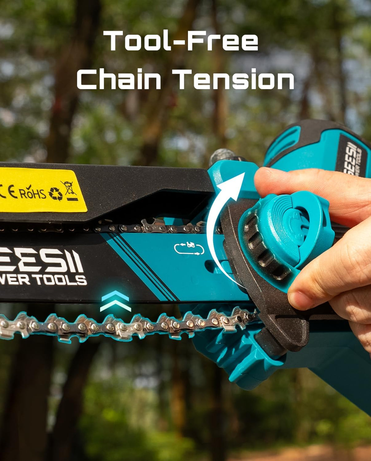 SEESII Flagship 8-Inch Cordless Mini Chainsaw, Upgraded Brushless Motor Father Jim Norris notebooks