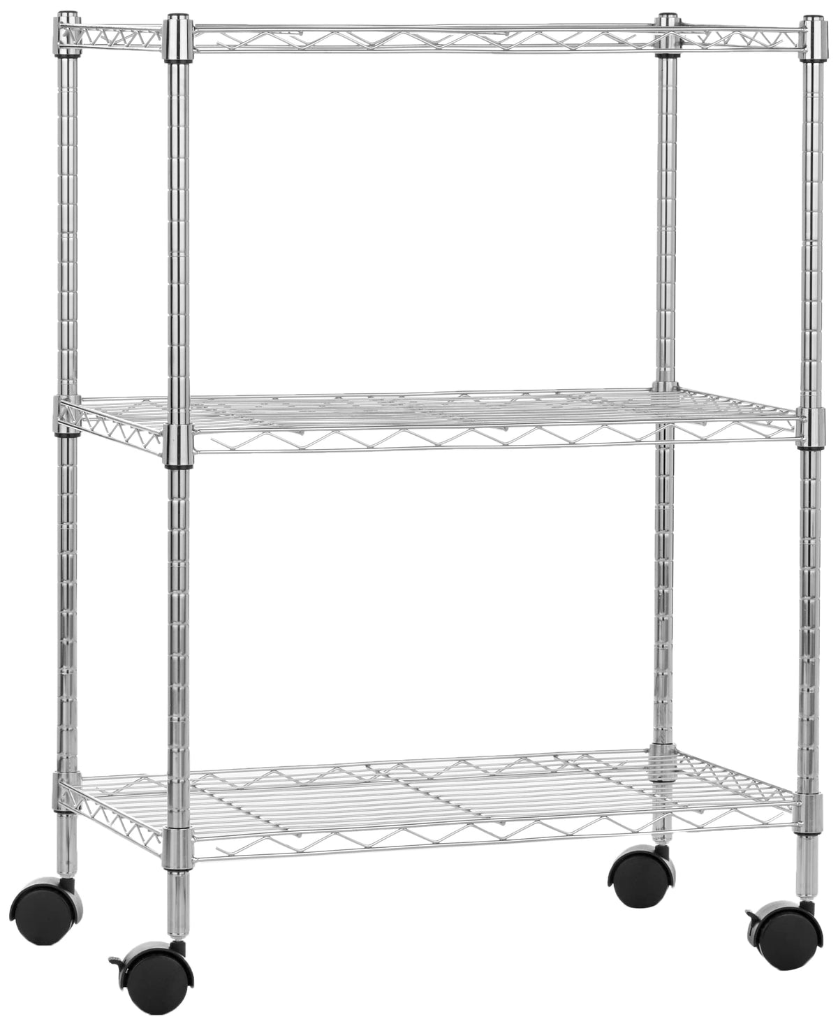 Amazon Basics 5-Shelf Adjustable Heavy Duty Steel Wire Storage Shelves for Garage