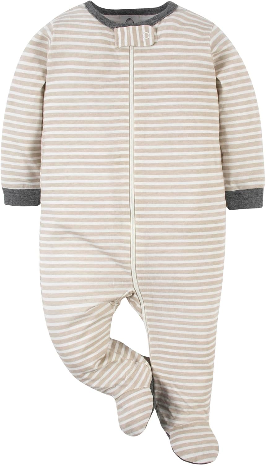 Gerber Baby Boys' 4 Pack Sleep 'N Play Footie