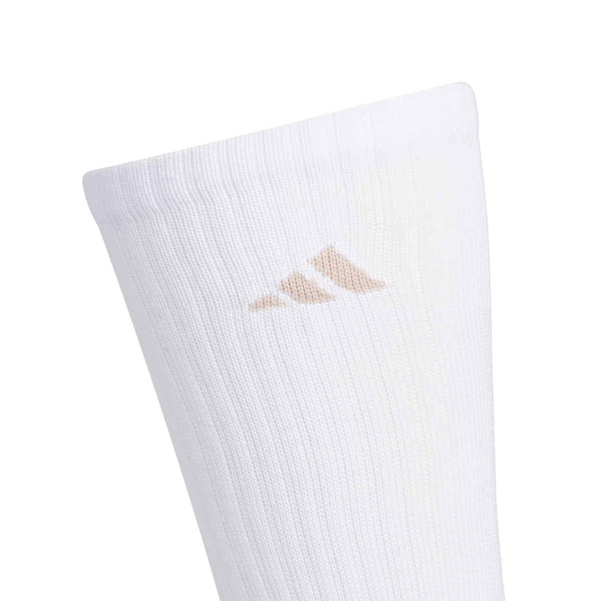 adidas Mens Athletic Crew Socks 6 Pairs Casual - White