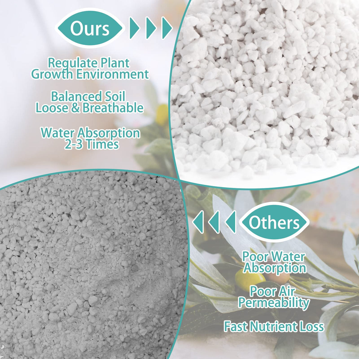 Legigo 4 Quarts Organic Perlite for Plants Indoor, Soil Mix Amendment Father Jim Norris notebooks