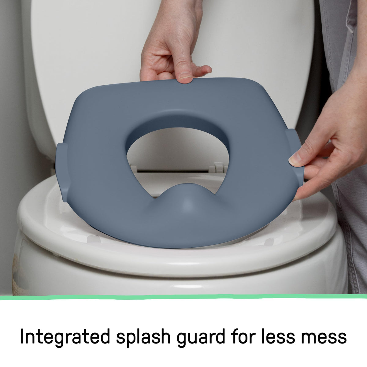 Ingenuity My Size Potty Training Toilet Kit with Sylvi Potty Training Book, Makes Learning