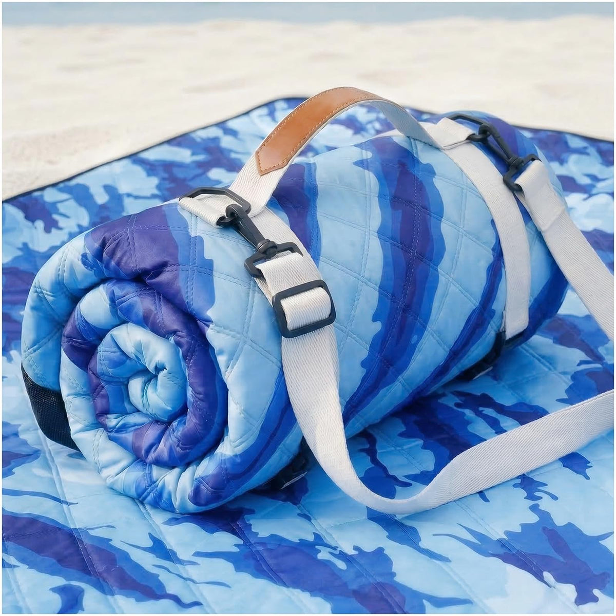 Genovega Waterproof Beach Blanket Picnic Outdoor Mat Rug Extra Large Portable Umbrella Wagon Folding Pop Tent Sun Shelter Shade Canopy Ball Cart Cool Cabana Anchor Fan Mesh Bag Tote Toallas Manta Father Jim Norris notebooks
