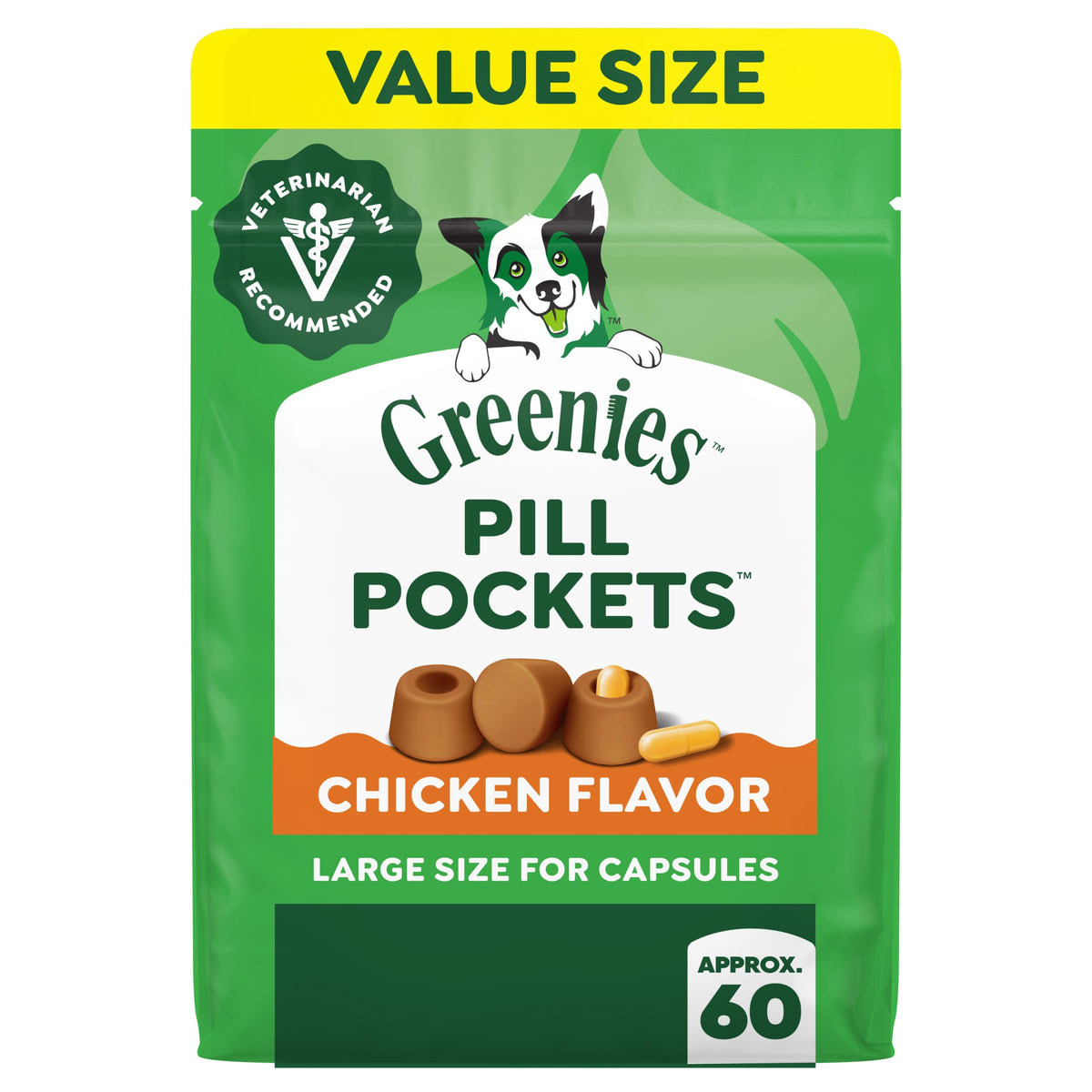 Greenies Pill Pockets Large Size Dog Treats, Hickory Smoke, 15.8 oz Father Jim Norris notebooks