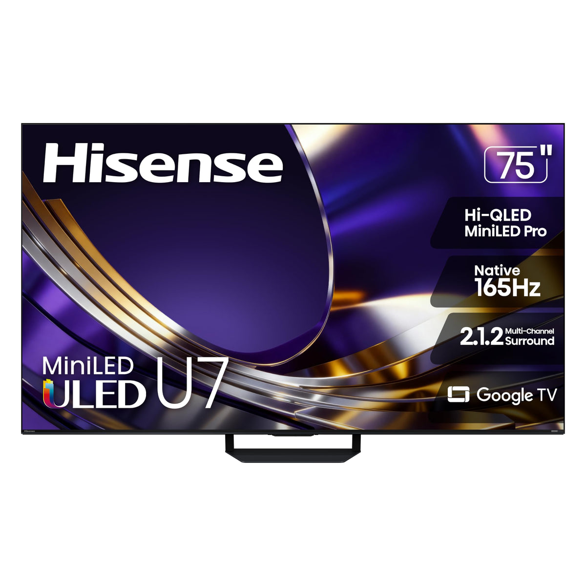 Hisense 65" U7 Mini-LED ULED 4K UHD Best Premium Gaming HDR Smart Google TV (65U7SG, 2026 NEW) - Hi-QLED, Native 165Hz, VRR 330, HDR10+, Dolby Vision IQ·Atmos, IMAX Enhanced, Anti-Reflection, 2.1.2 Ch Father Jim Norris notebooks