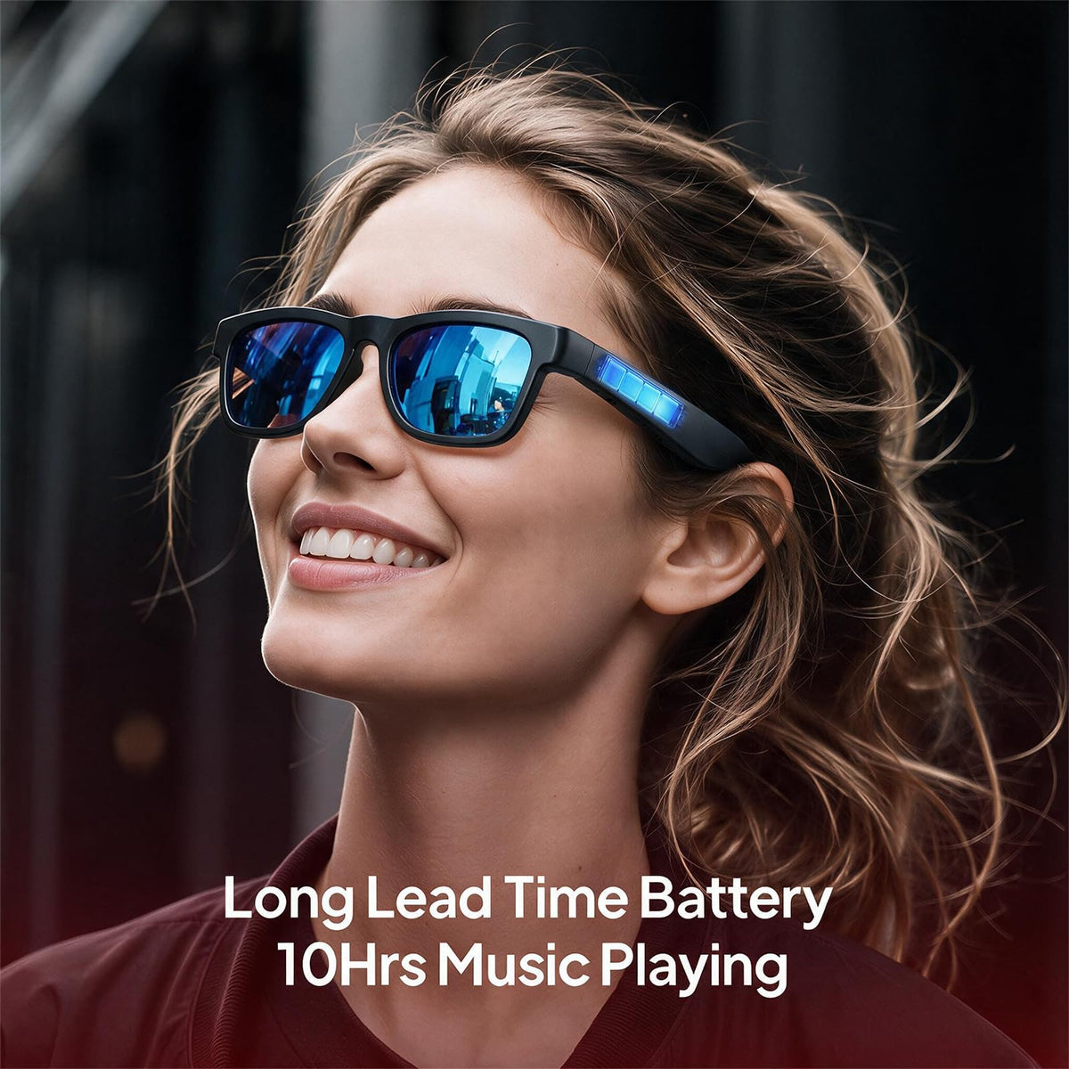 OhO Open Ear Smart Glasses, UV400 Z87.1 Lightweight Audio Bluetooth Glasses Father Jim Norris notebooks
