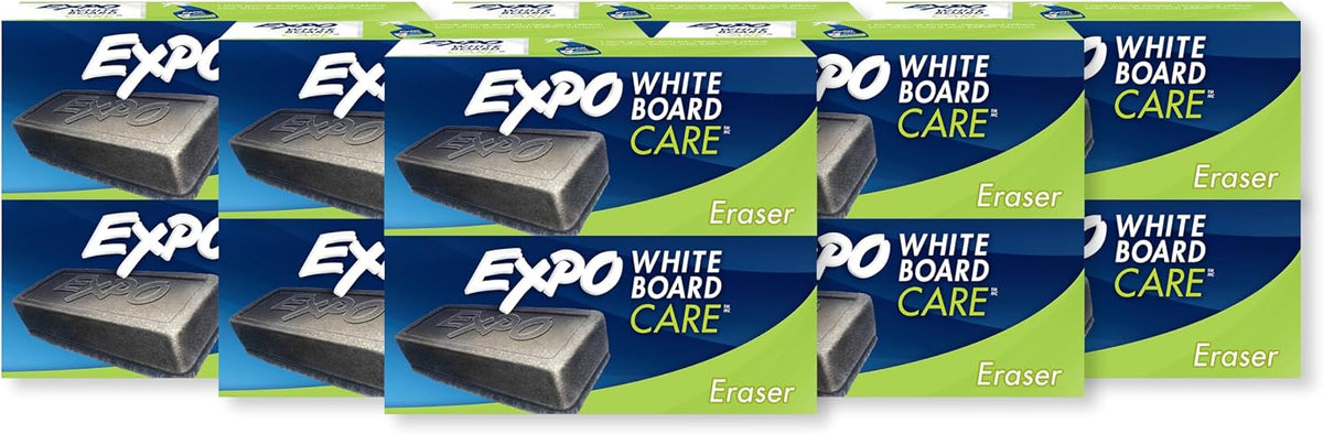 EXPO Dry Erase Soft Pile Block Whiteboard Eraser, 5-1/8 in. x 1-1/2 in. - Whiteboard, Calendar, Organization, Essential Supplies for Office, School, Classroom, Teachers Father Jim Norris notebooks