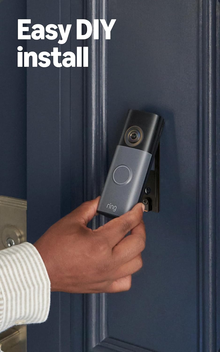 Ring Battery Doorbell 2K (newest model) Retinal 2K with wide-angle video, up to 6x Enhanced Zoom, Two-Way Talk, and Built-In Battery, Matte Mocha Father Jim Norris notebooks