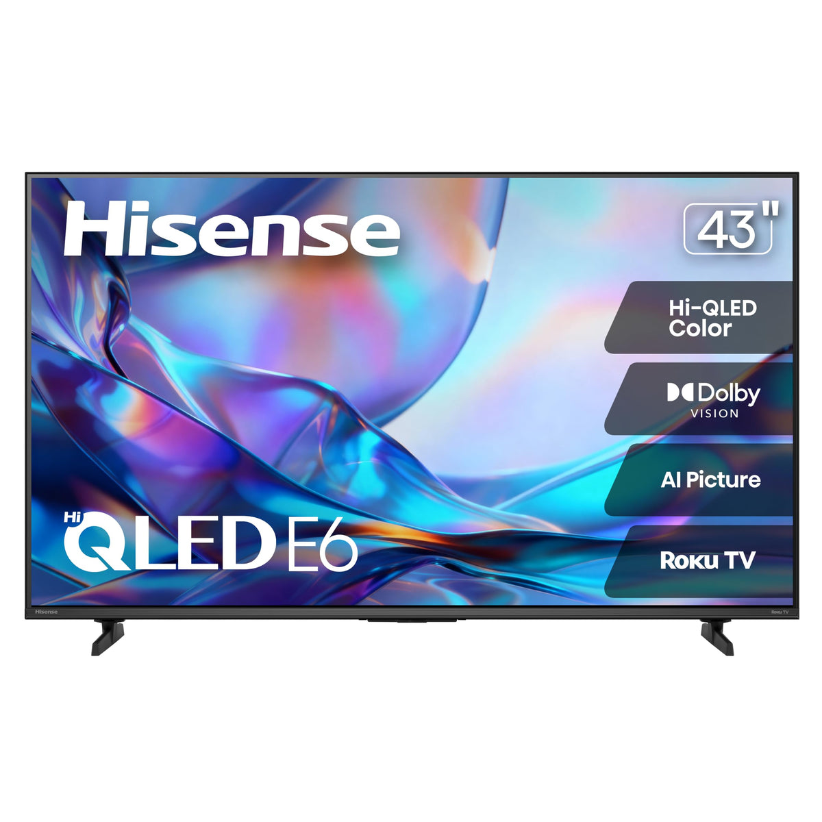 Hisense 50" Class E6SR Series Hi-QLED 4K UHD Smart Roku TV (50E6SR, 2026 Model) - Dolby Vision, Game Mode Plus, VRR, ALLM, DTS Virtual:X, Apple AirPlay, Compatible with Alexa and Google Assistant Father Jim Norris notebooks
