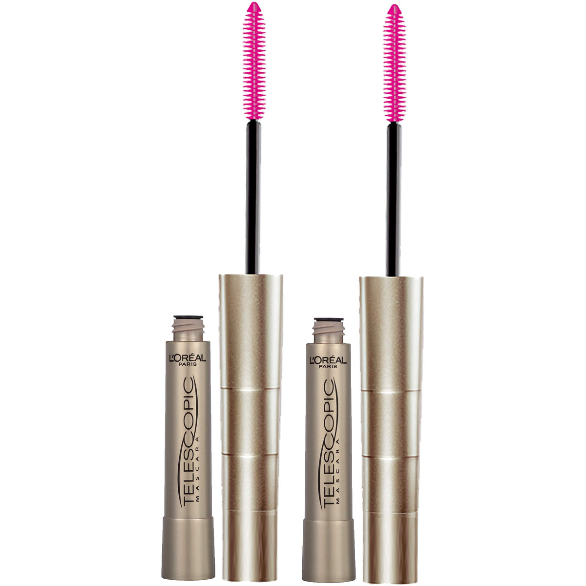 L’Oreal Paris Original Telescopic Mascara, Washable, Carbon Black