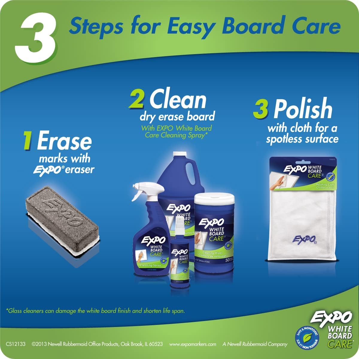 EXPO Dry Erase Soft Pile Block Whiteboard Eraser, 5-1/8 in. x 1-1/2 in. - Whiteboard, Calendar, Organization, Essential Supplies for Office, School, Classroom, Teachers Father Jim Norris notebooks