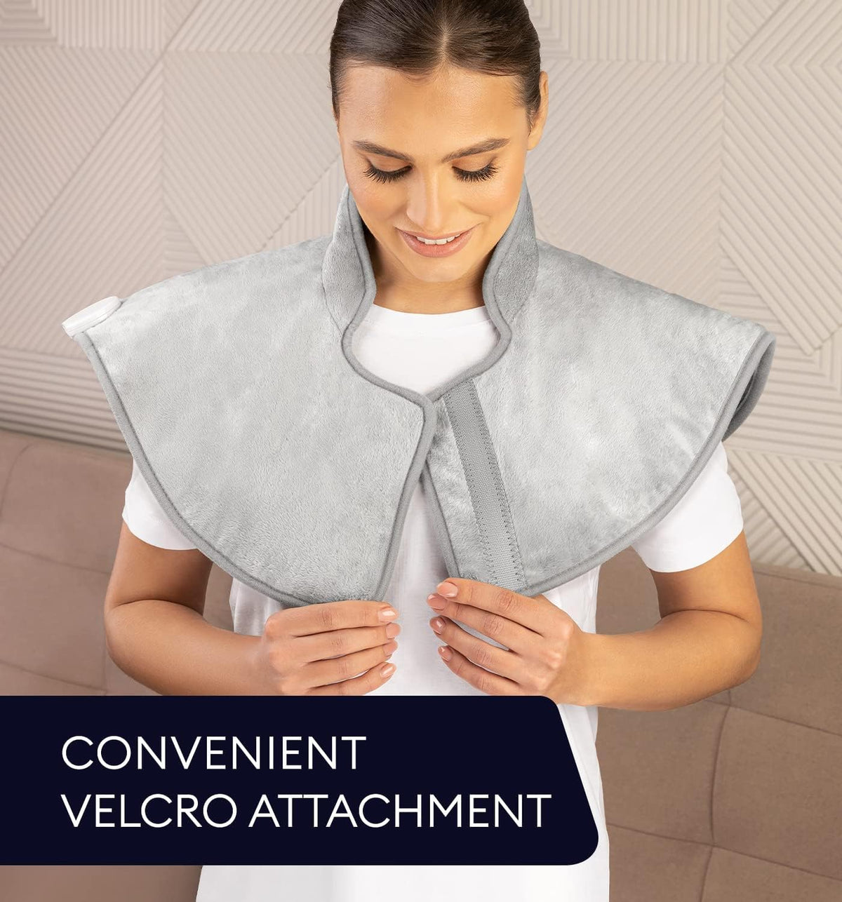 GENIANI XXL Heating Pad for Back Pain & Menstrual Pain Relief, Electric Throw Auto Shut Off,