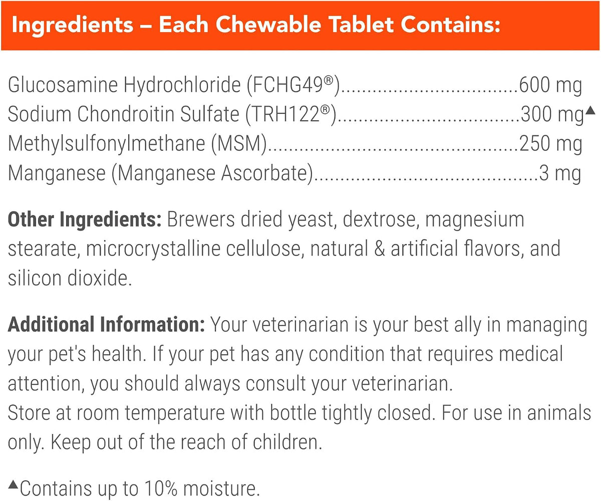 Nutramax Cosequin Joint Supplement for Dogs, Chewable Tablets, 132ct Father Jim Norris notebooks