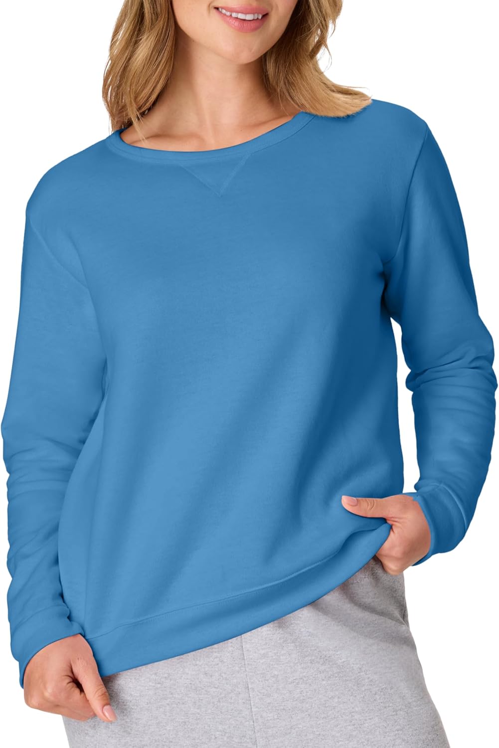 Hanes Women's EcoSmart Fleece Sweatshirt for Women, Soft Midweight - Full-Zip Hoodie, Sweatshirt, or 1/4 Zip