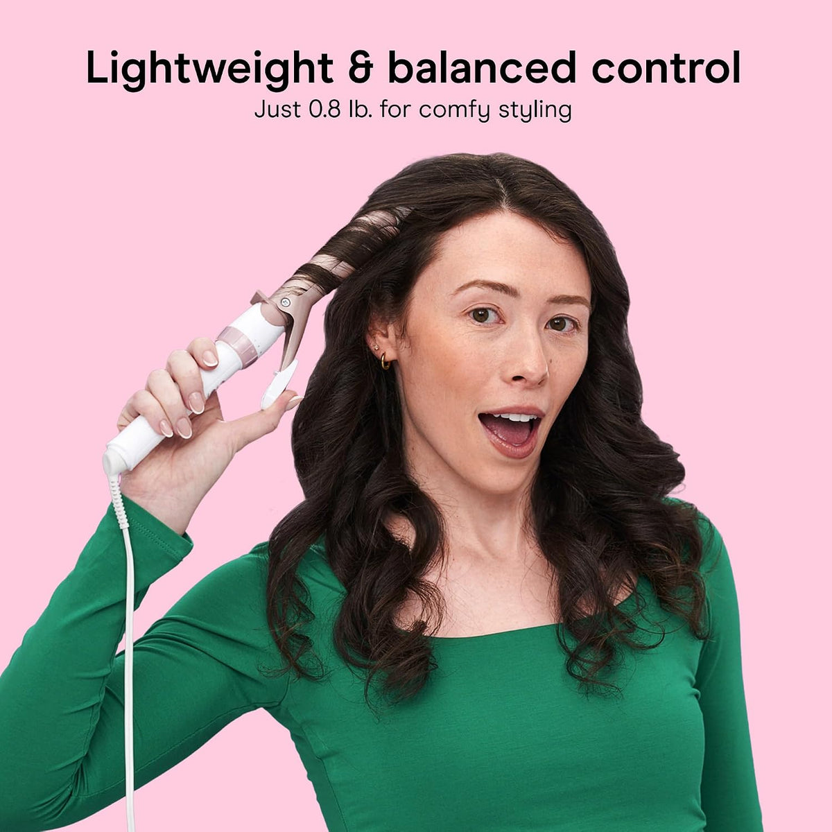 Conair Curling Iron, Double Ceramic, 1-in. Barrel, White/Rose Gold Father Jim Norris notebooks