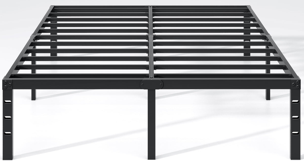 NEW JETO Metal Bed Frame,Queen Size Bed Frame with Storage Space,14 Inch