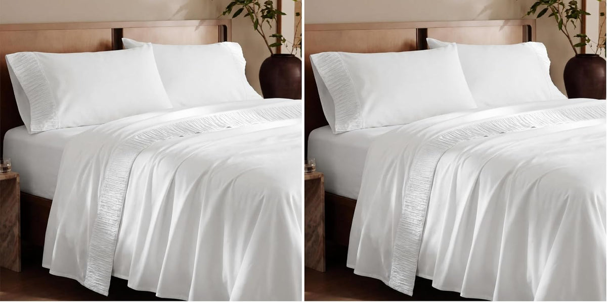 Bedsure Twin Sheets Set - 3 Pieces Soft Twin Bed Sheets - Breathable & Cooling
