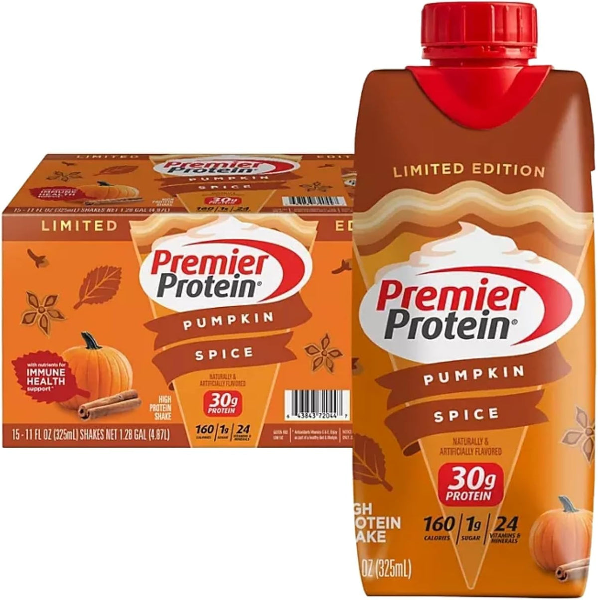 Premier Protein 30g High Protein Shake, Chocolate, 12 Pack