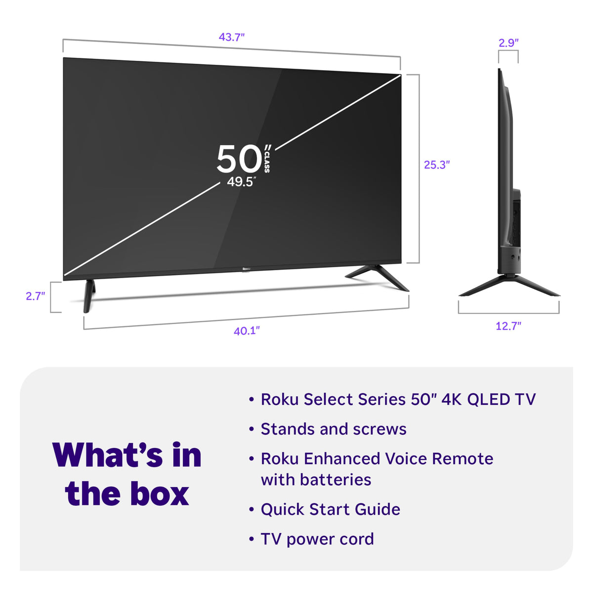 Roku 55-Inch Select Series Smart TV 2026-4K (2160p) QLED TV TV Father Jim Norris notebooks