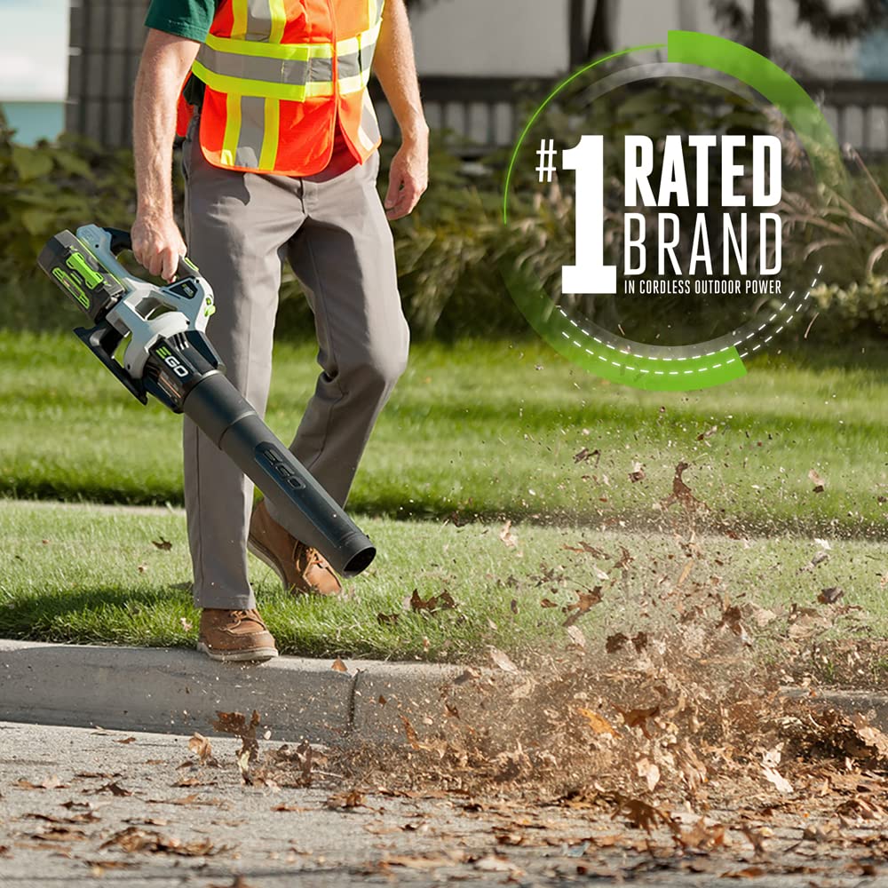 EGO POWER+ Cordless Electric Leaf Blower, 615 CFM, With Battery - LB6151 Father Jim Norris notebooks