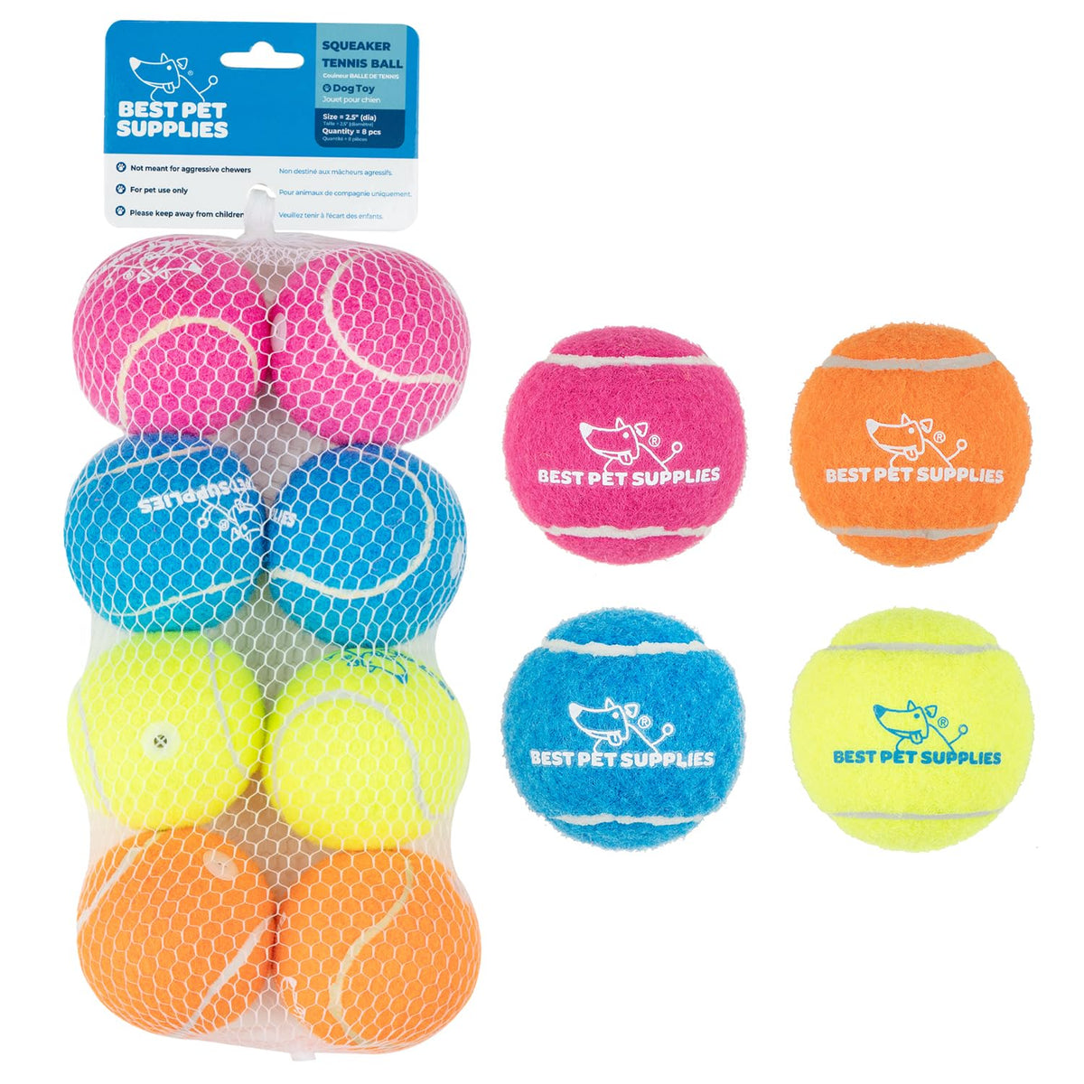 Best Pet Supplies Interactive Squeaky Dog Toy - Crinkle Duck, Blue Father Jim Norris notebooks