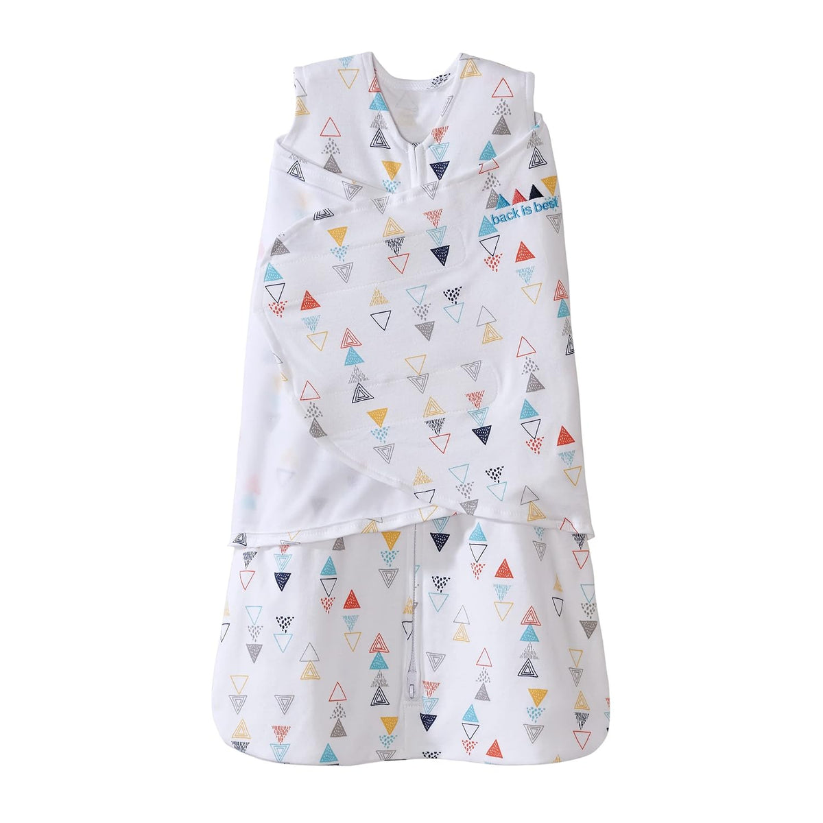HALO SleepSack Swaddle | Cotton | 1.5 TOG | 68-75°F | 6-12 lbs |Baby Blue