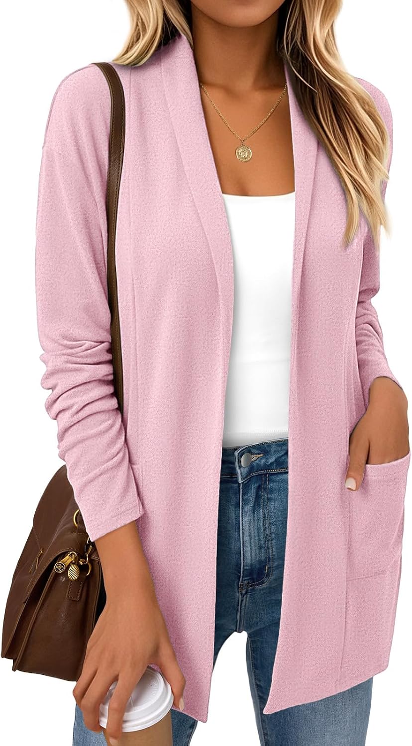 LILLUSORY Cardigan for Women Lightweight Cardigans Fall Fashion Outfits