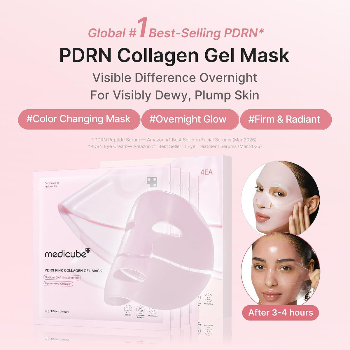medicube Jelly Gel Mask with Salmon DNA PDRN Pink Collagen, Plump & Hydrate Father Jim Norris notebooks