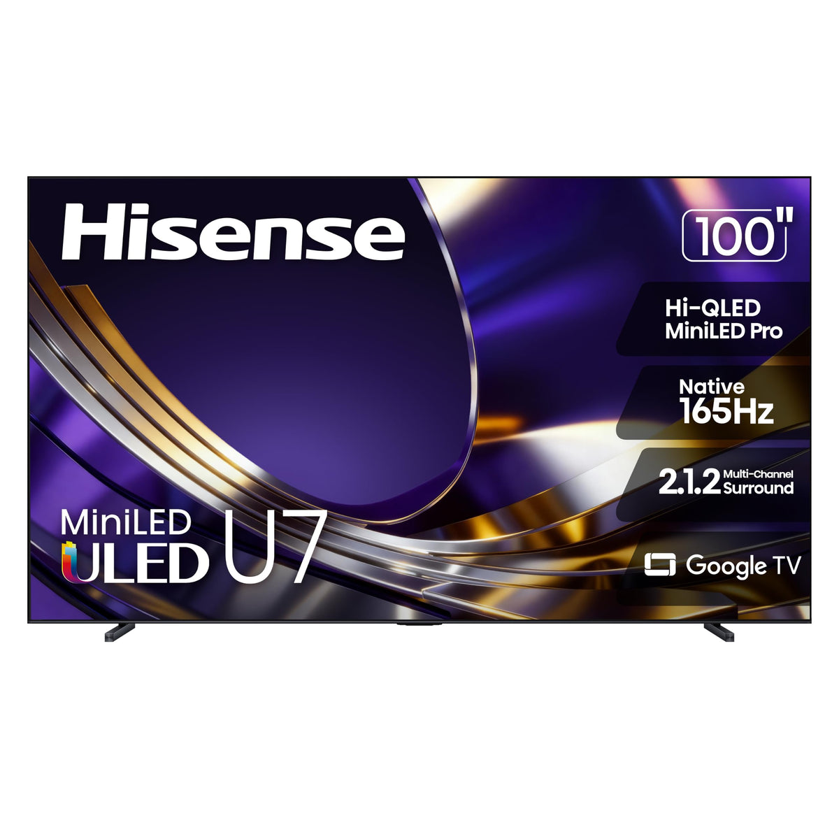 Hisense 65" U7 Mini-LED ULED 4K UHD Best Premium Gaming HDR Smart Google TV (65U7SG, 2026 NEW) - Hi-QLED, Native 165Hz, VRR 330, HDR10+, Dolby Vision IQ·Atmos, IMAX Enhanced, Anti-Reflection, 2.1.2 Ch Father Jim Norris notebooks