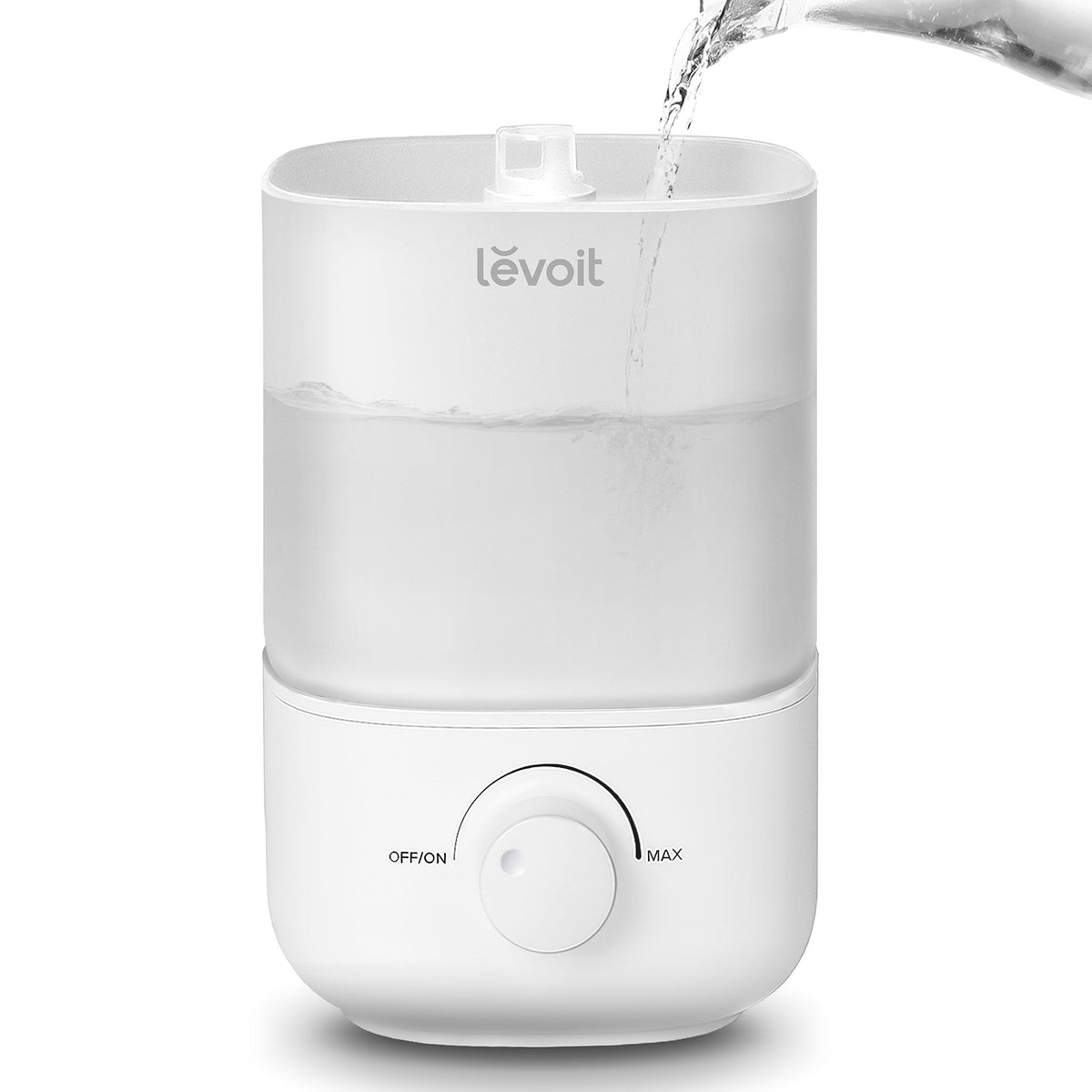 Levoit Humidifiers for Bedroom, Dishwasher Safe, Blue Light-Safe, 3.2L