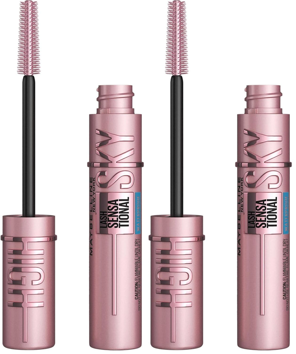 Maybelline Lash Sensational Sky High Washable Mascara Makeup, Volumizing, Lengthening, Defining, Curling, Multiplying, Buildable Formula, Blackest Black, 1 Count Father Jim Norris notebooks
