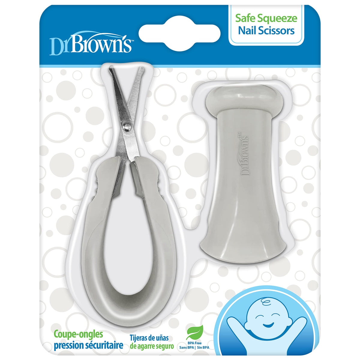 Dr. Brown's Soft and Safe Baby Brush + Comb