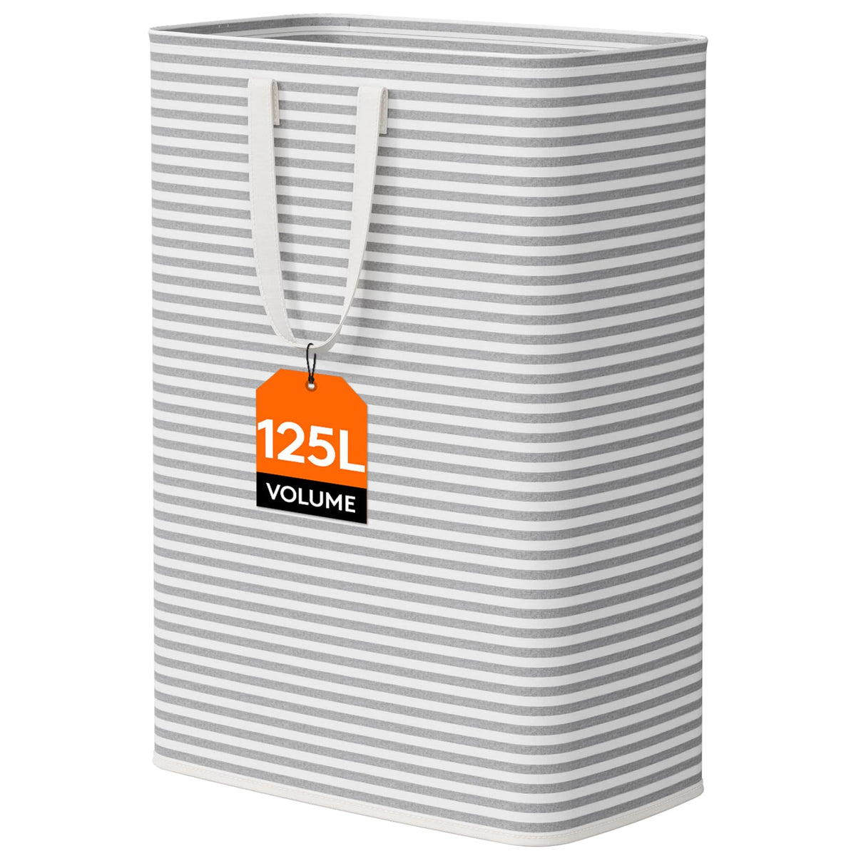 Lifewit 80L Large Laundry Baskets, Laundry Hampers Bags, 2 Pack, Grey