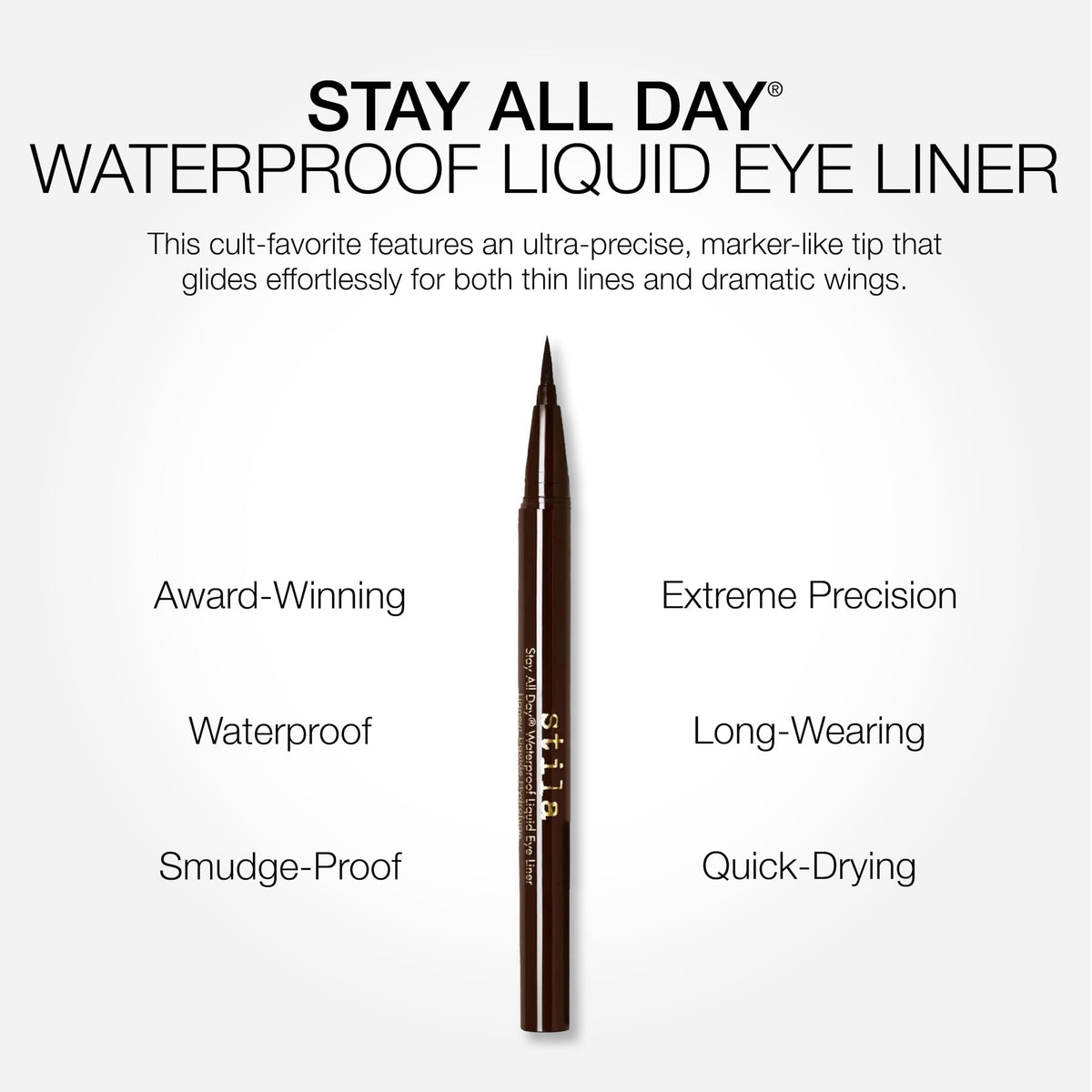 stila Stay All Day Waterproof Liquid Eye Liner Father Jim Norris notebooks