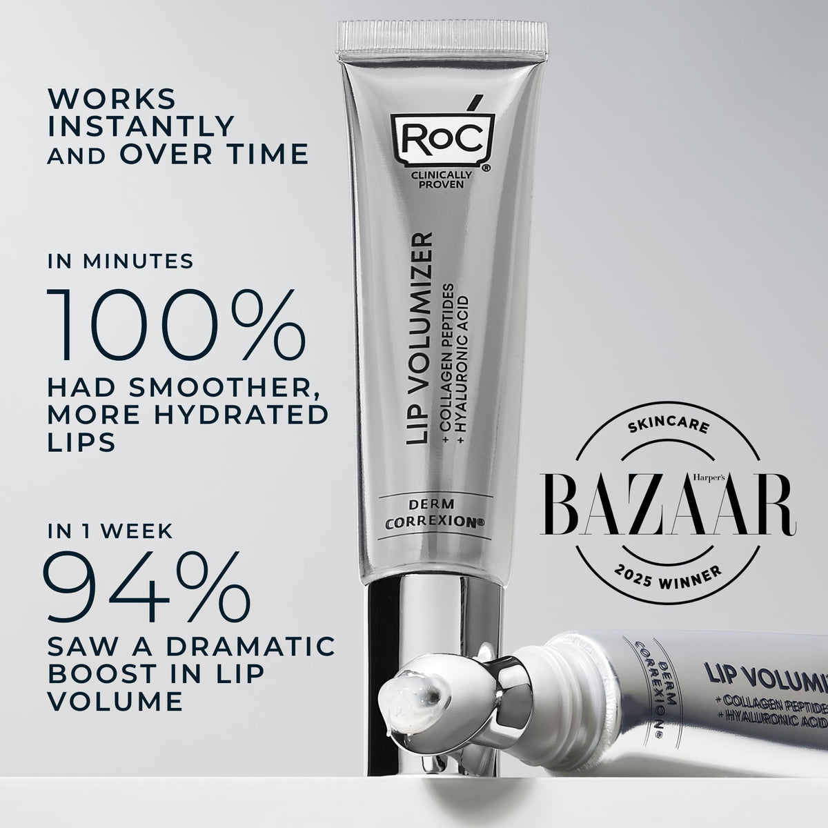 RoC Derm Correxion Retinol Firming Serum Stick with Antioxidants to Visibly Tighten and Firm Wrinkles and Laugh Lines For Men and Women + Retinol Eye Cream Packette, 1.0 oz (Packaging May Vary) Father Jim Norris notebooks