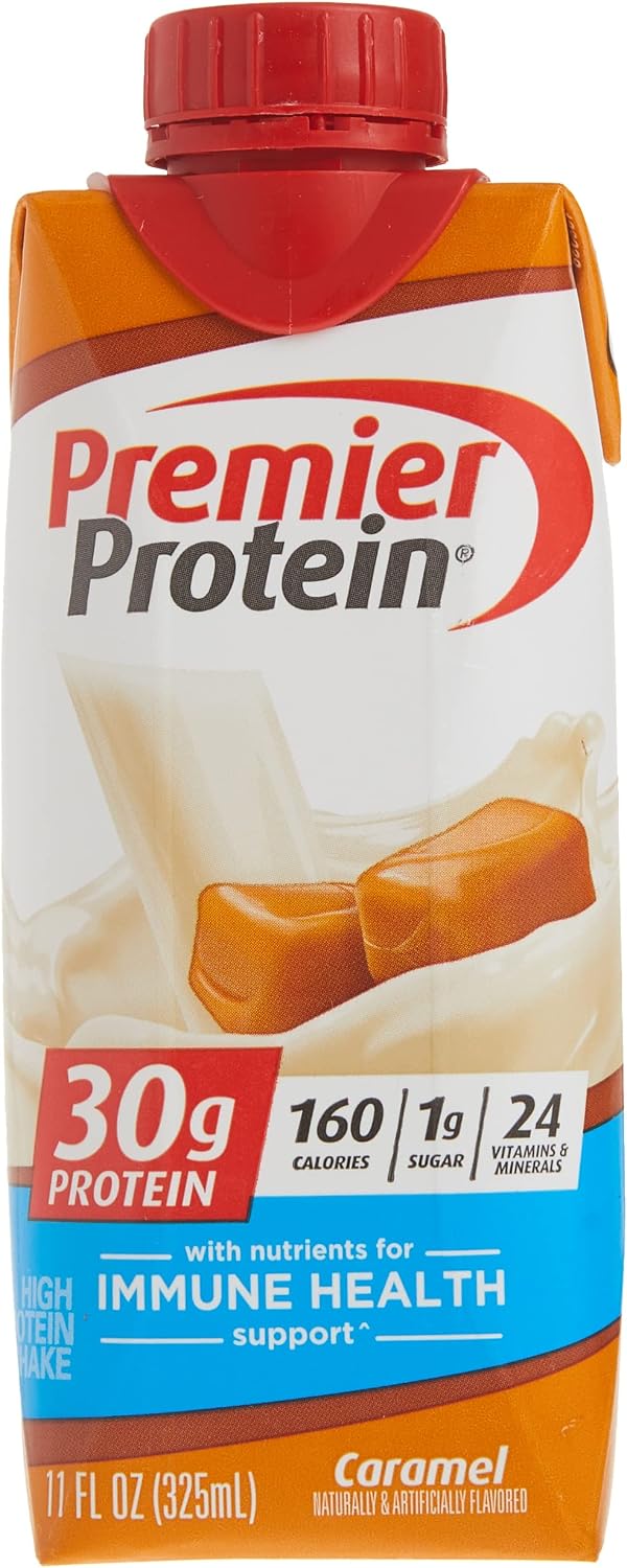Premier Protein 30g High Protein Shake, Chocolate, 12 Pack