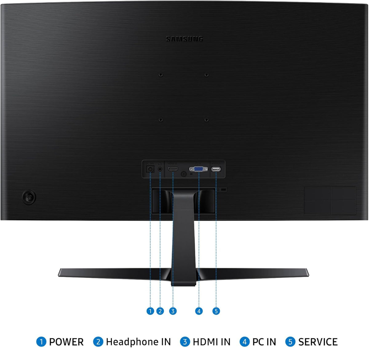 Samsung 27" Essential S3 (S36GD) Series FHD 1800R Curved Computer Monitor Father Jim Norris notebooks
