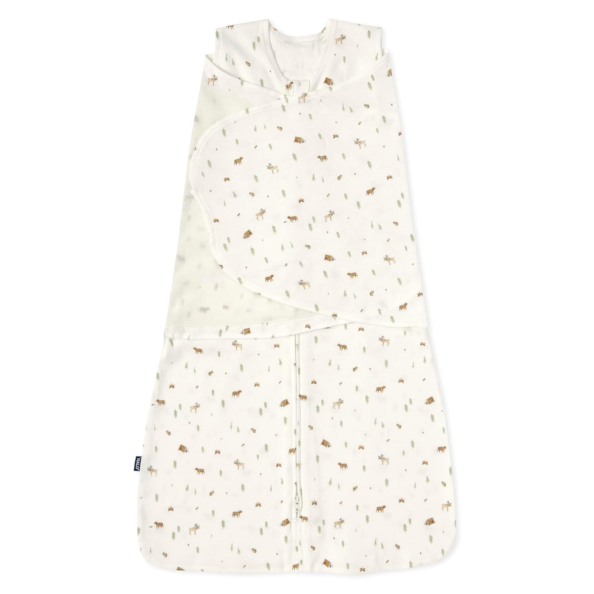 HALO SleepSack Swaddle | Cotton | 1.5 TOG | 68-75°F | 6-12 lbs |Baby Blue