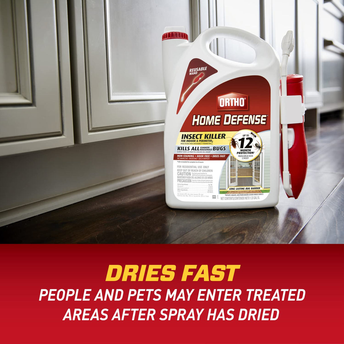 Ortho Home Defense Insect Killer for Indoor & Perimeter2, Wand, 1.33 gal. Father Jim Norris notebooks