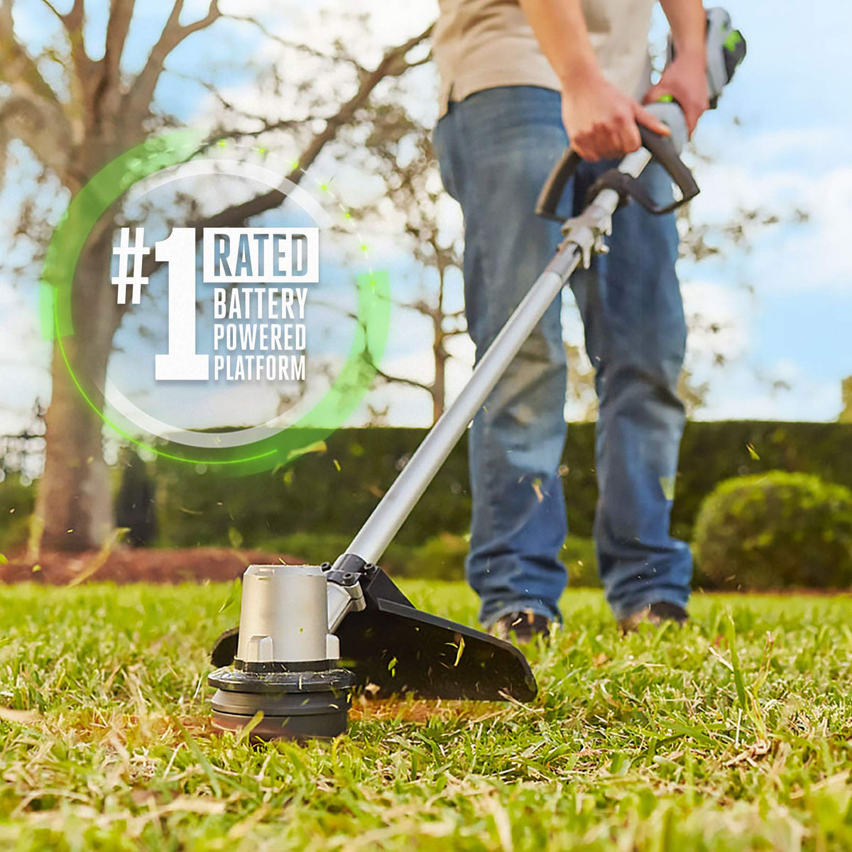 EGO POWER+ 15" Cordless Weed Trimmer with Battery and Charger - ST1502SA Father Jim Norris notebooks